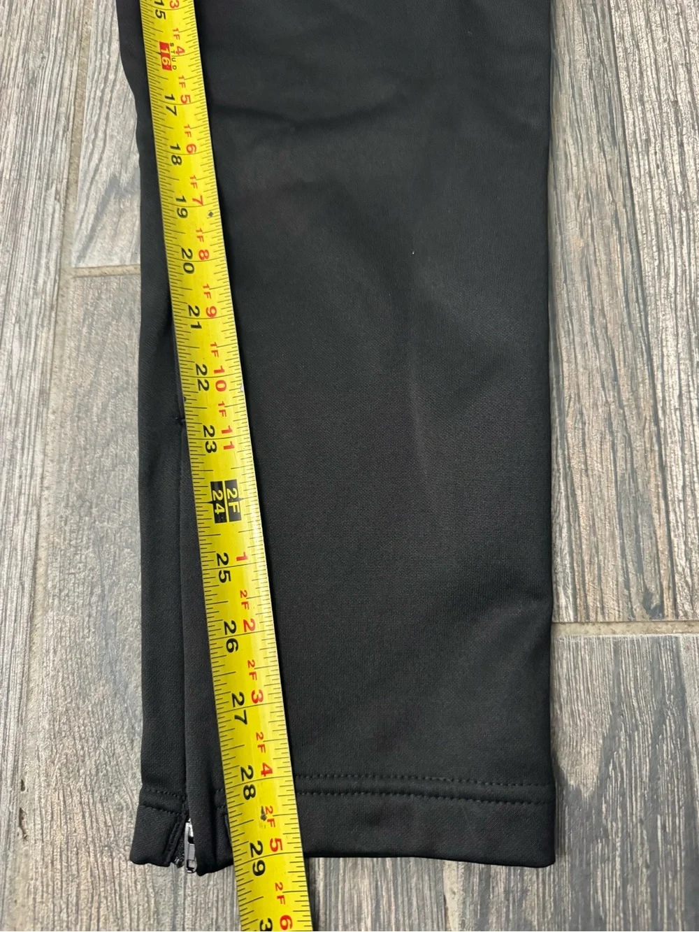 Adidas Mens Aeroready ankle zip joggers - size small
